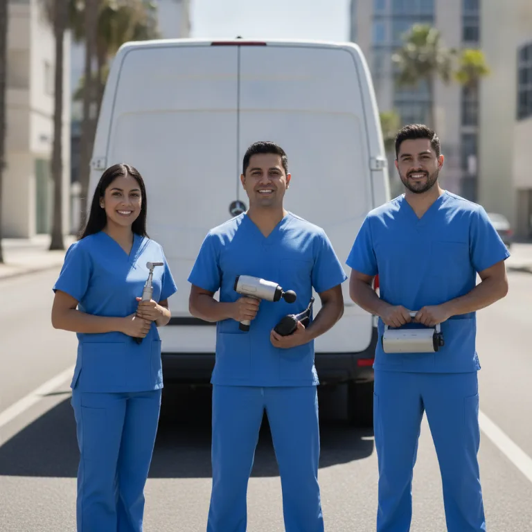 Quiroprático equipe em Guaruja